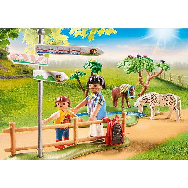 Playmobil 70512 Adventure Pony Ride Playscapes