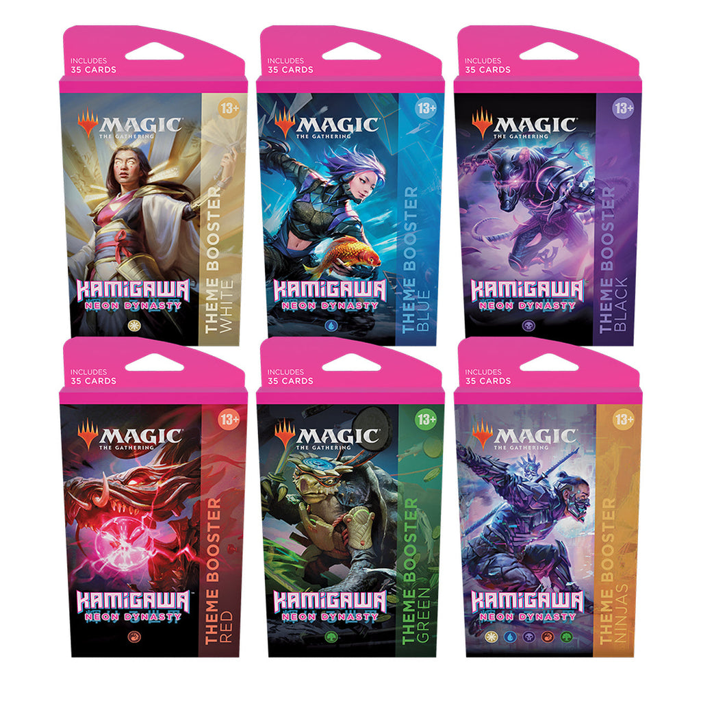 : Magic The Gathering Kamigawa: Neon Dynasty 3-Booster Draft Pack