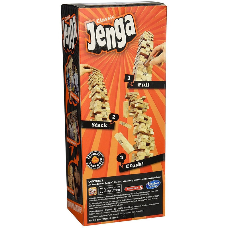 Jenga Classic Game Balancing And Stacking Games