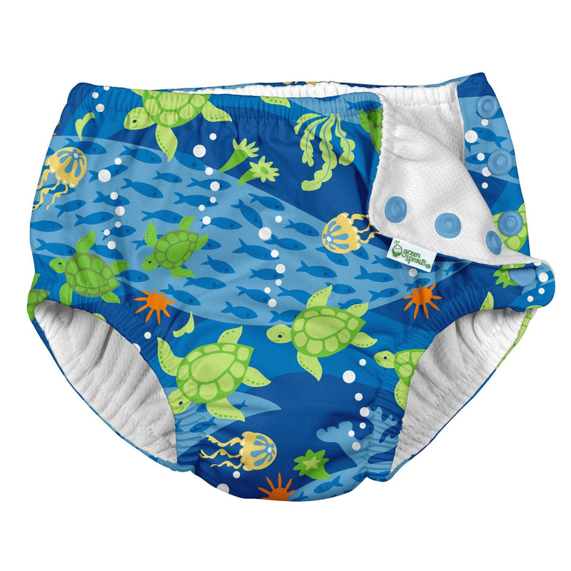 FINIS Reusable Swim Diaper - Blue Octopus