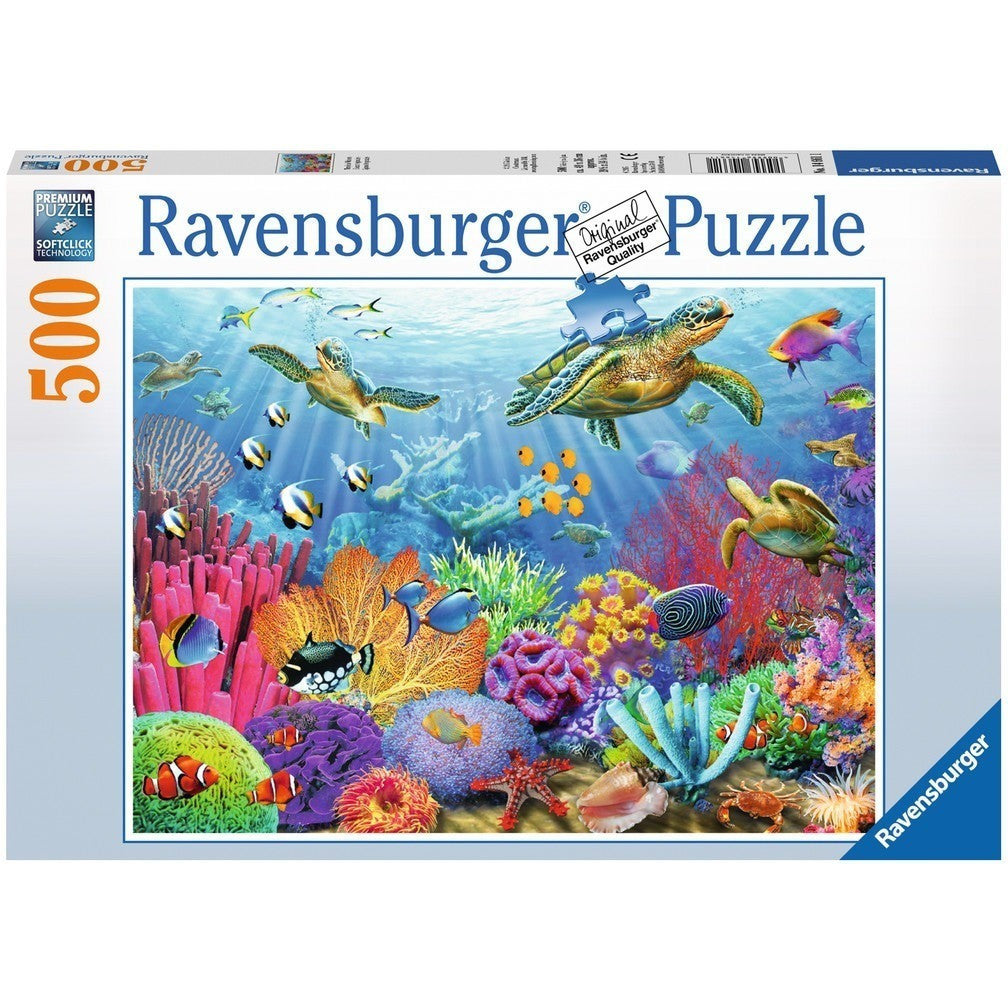 bedrag krijgen Woordvoerder Ravensburger Tropical Waters 500 Piece Puzzle | Jigsaw Puzzles
