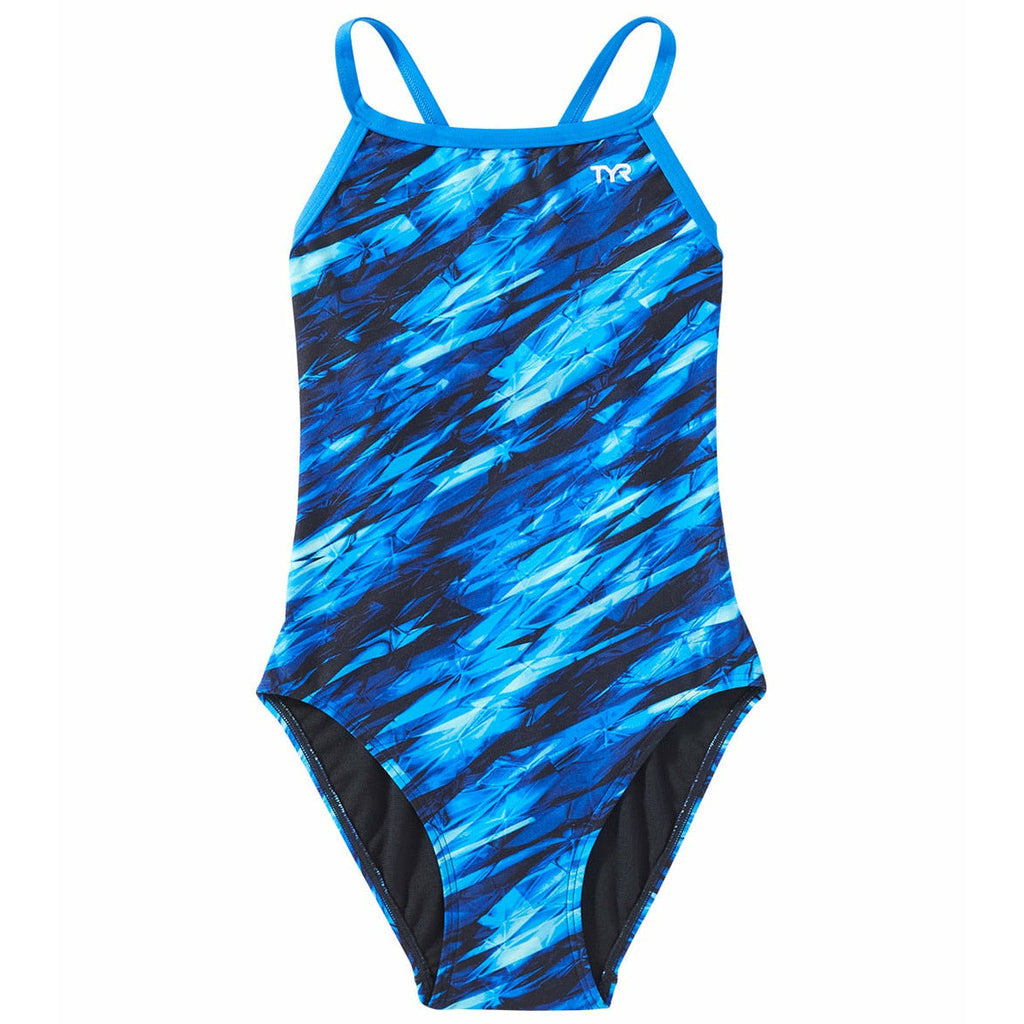 TYR Vitric Diamondfit Swimsuit- Blue | Women's Competition Swimwear